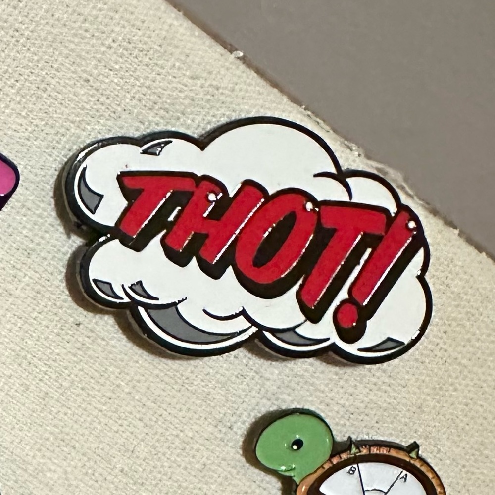 Thot Enamel Pin